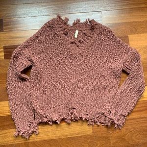Wishlist Maroon Sweater